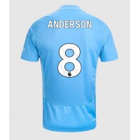 Maglia Calcio Nottingham Forest Elliot Anderson #8 Terza Divisa 2024-25 Manica Corta